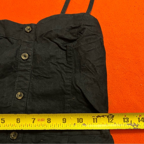 Abercrombie Button Front Mini Dress, S - Picture 9 of 9